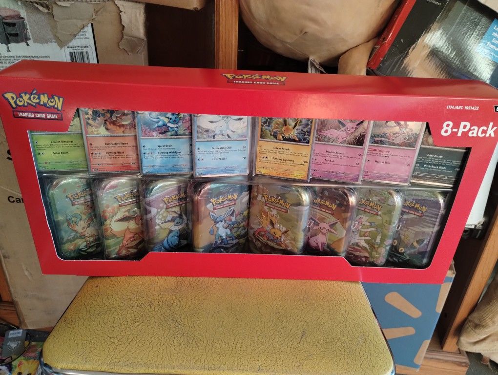 Pokemon 8 Pack Tins