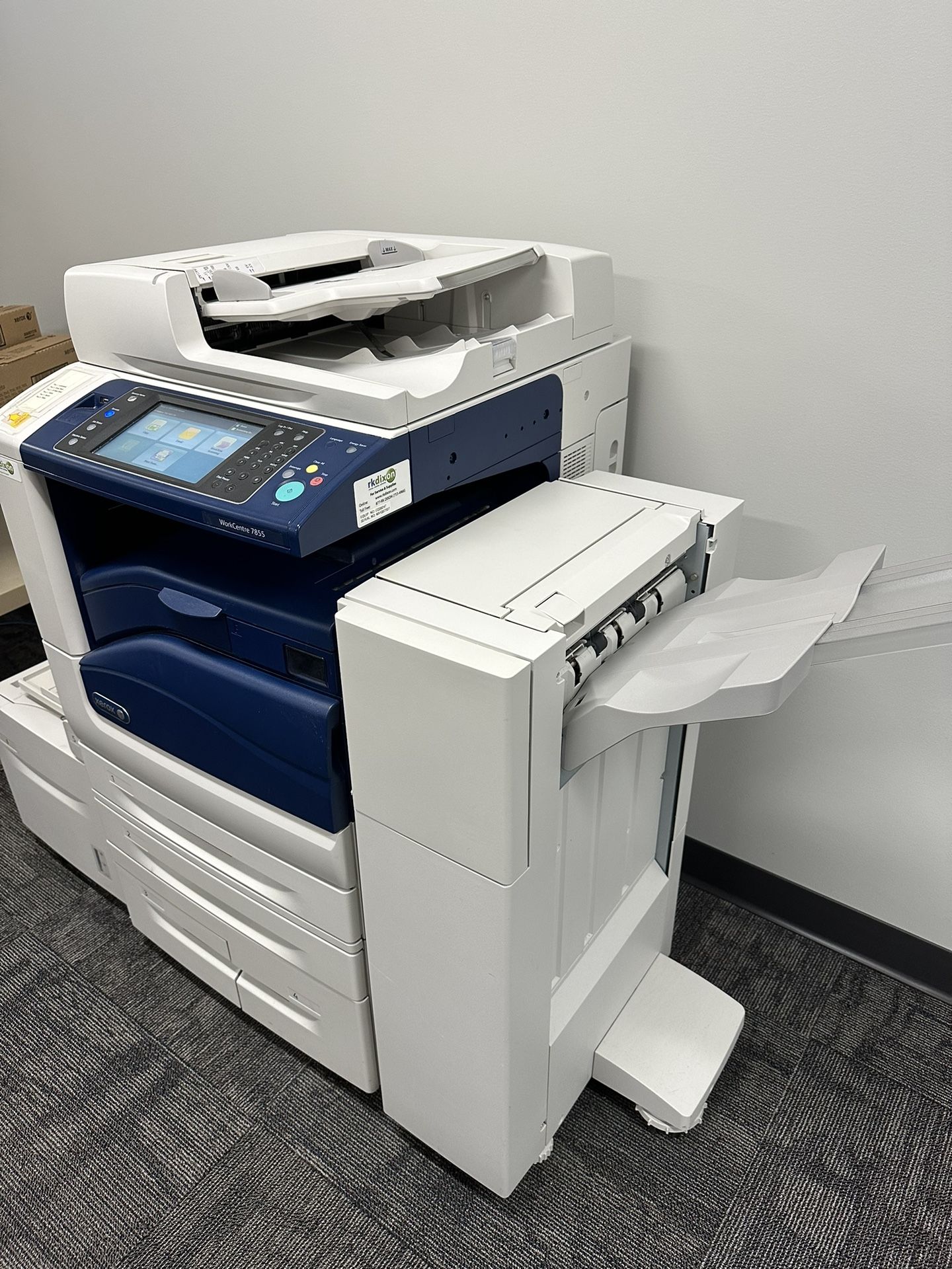 Xerox WorkCentre 7855 Color copier And scanner