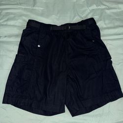 The North Face Black Cargo Shorts Size S Small 