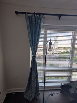 Blue Curtains