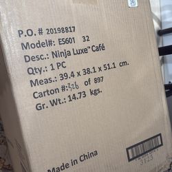 Ninja Expresso Machine - Luxe Cafe Premier Series