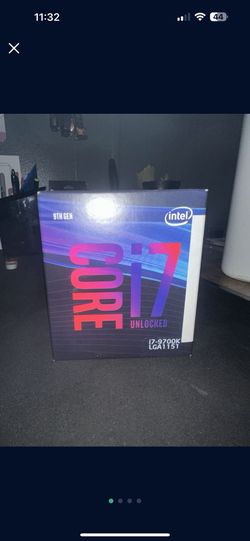 Intel 9700k Cpu (NEW)