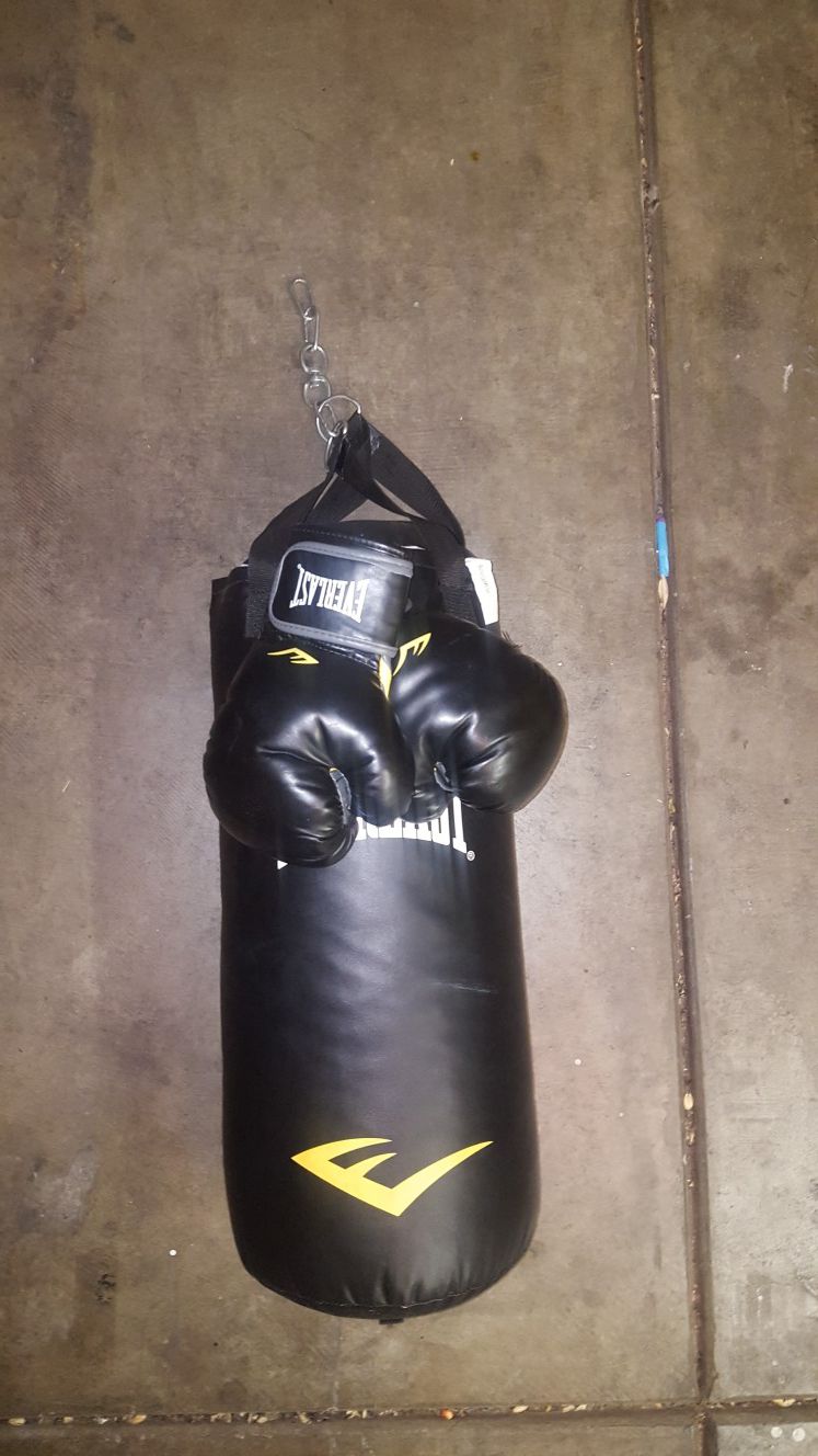 Punching bag, Boxing gloves