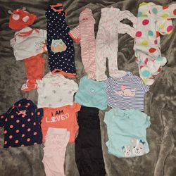 Nb Girl Lot Onsies Sleepers N More