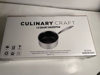 Culinary Craft 1.5 Quart Saucepan