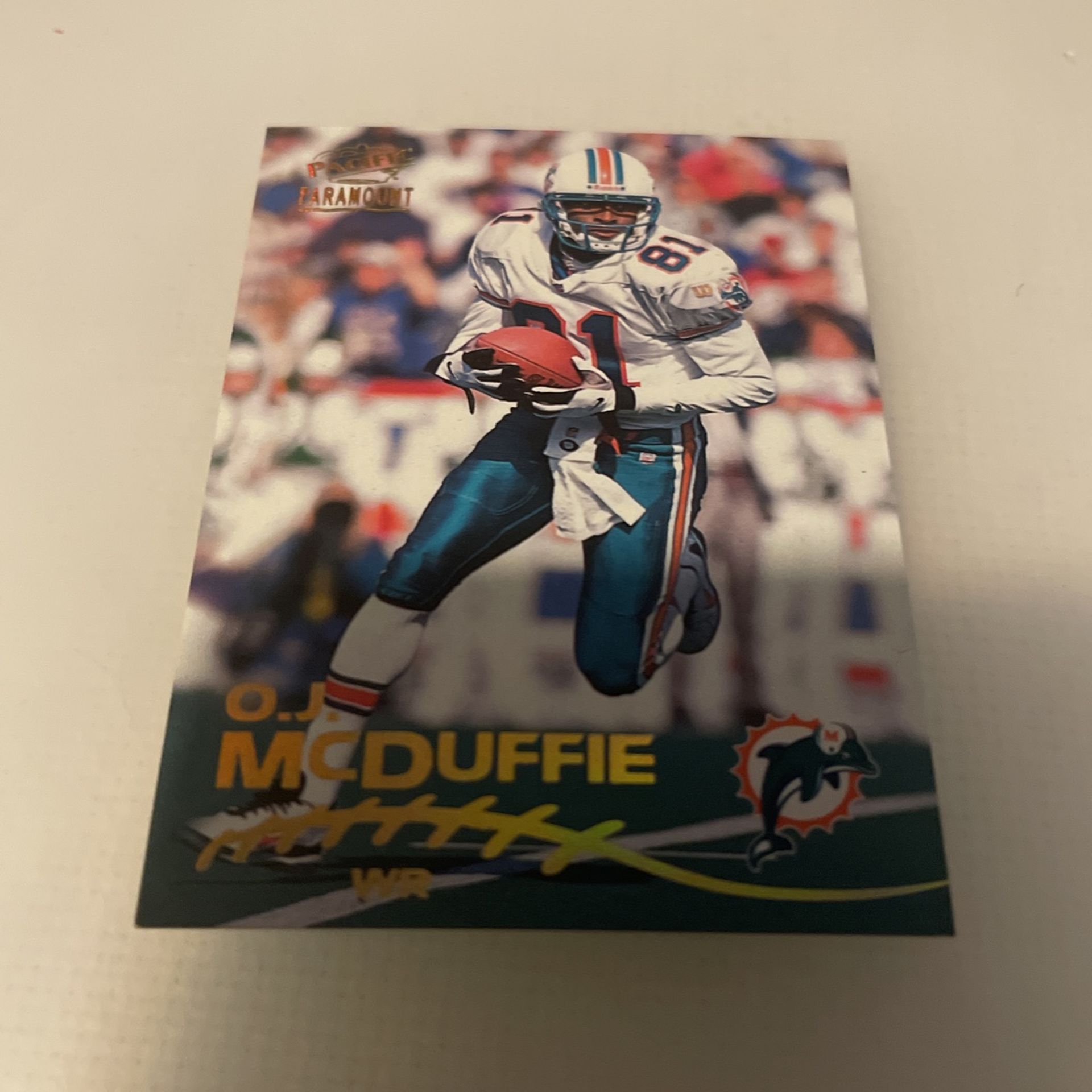 Football Pacific 1998 O.J. McDuffie #123