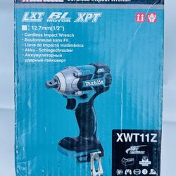 Makita 18 V LXT® Lithium-Ion Brushless Three speed 1/2 in impact wrench (XWT11Z, tool only