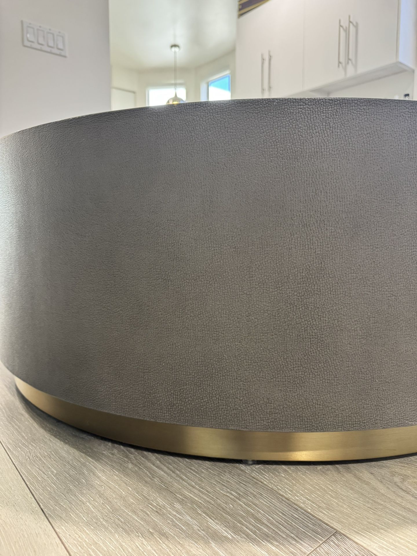 Arhaus Malone Round Plinth Coffee Table