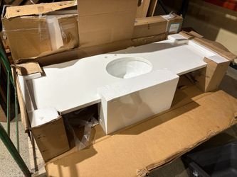 KRAFTMAID 63″ Wide Single Sink Vanity Countertop