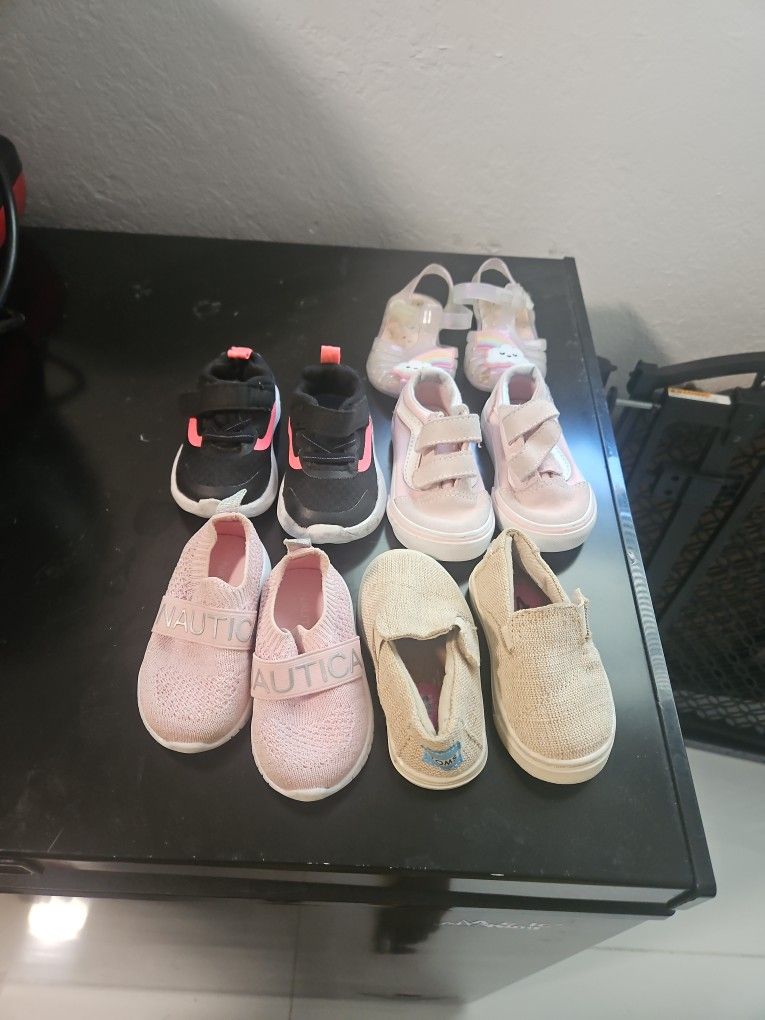 Size 3 And 4 Toddler Girl Baby Shoes