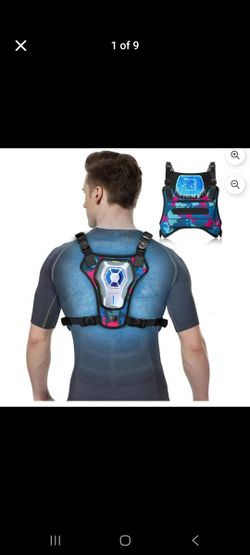 Portable Wearable Fan Rechargeable air conditioner wirkout, Lightweight Cooling Vest,