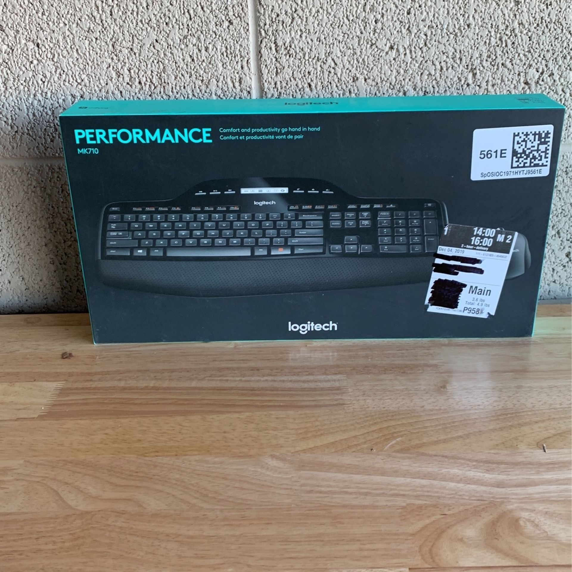 Logitech Performance Keyboard And Mouse