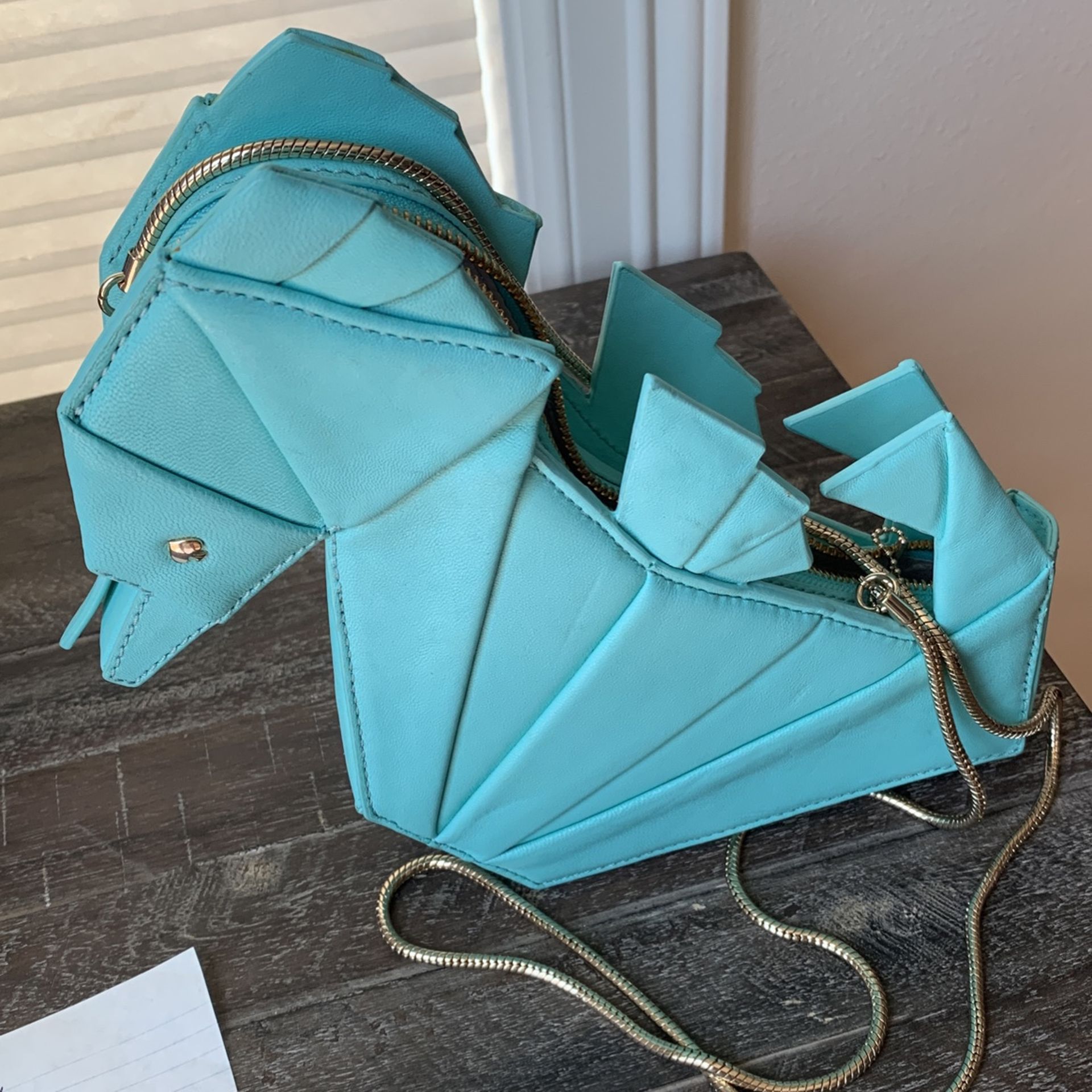 Kate Spade Origami Seahorse Breath Of Fresh Air Crossbody