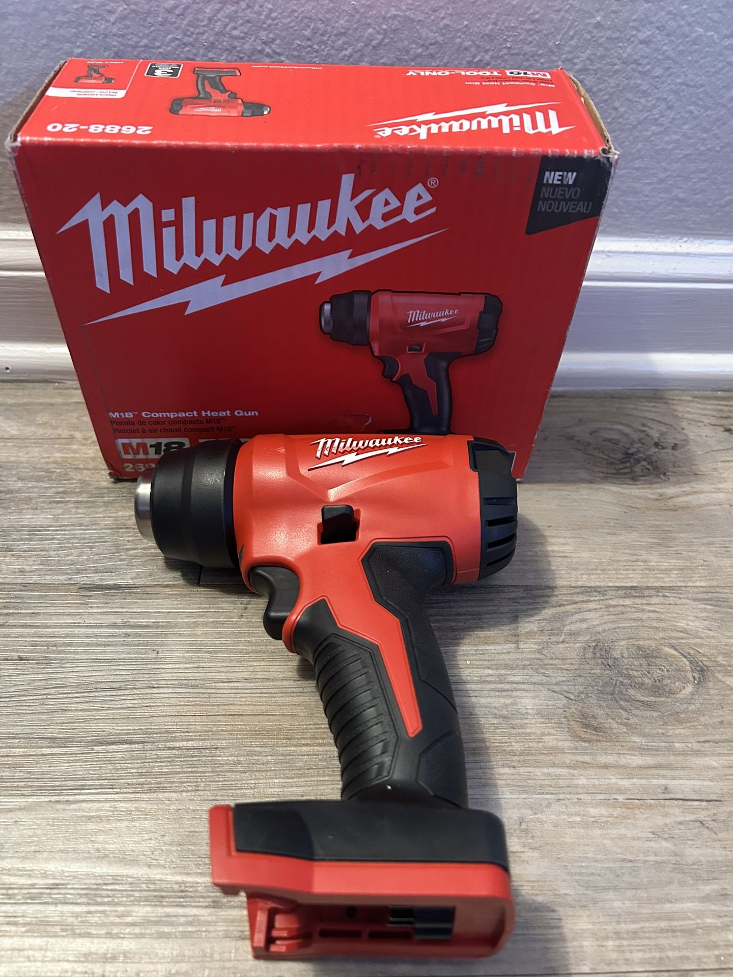 Milwaukee M18 18V Lithium-Ion Cordless Compact Heat Gun (Tool-Only)