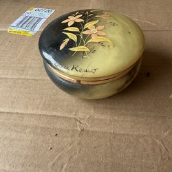 Jewelry & Trinkets Lot - Metal Tin with Assorted Items