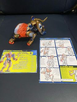 Transformers Beast Machines Snarl Deluxe Class (2000) - 100% Complete with Manual & Card