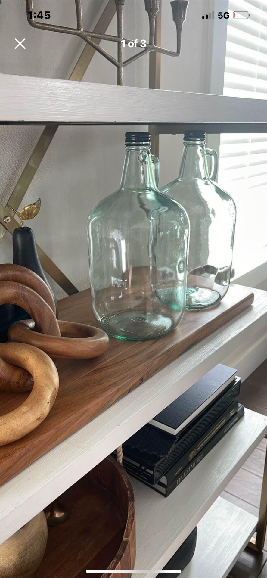 Glass Jug With Handle