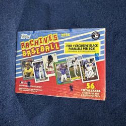 2024 Topps Archives Baseball Collector's Value Box Factory Sealed