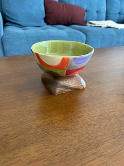 Vintage Urban Dot Pier 1 Bowl