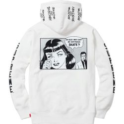 Supreme Thrasher Boyfriend Hoodie White for Sale in Brooklyn, NY