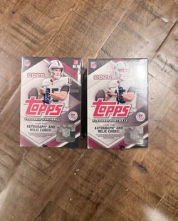 2x 2026 TOPPS FLAGSHIP FOOTBALL Factory Sealed - VALUE BLASTER BOX - NFL!!