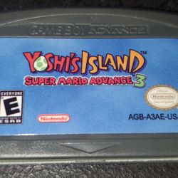 Super Mario Advance 3, Yoshi's Island GBA Video Game Cartridge Gameboy Advance 