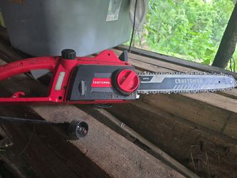 16"  electric chain saw