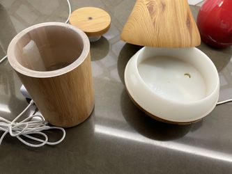 Diffusers - 2 Pieces Bamboo Wood Finish