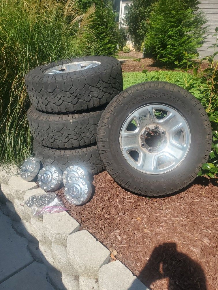Tires And RIMS - off 2500 Diesel RAM 2020
