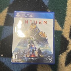 Anthem PlayStation 4 video game