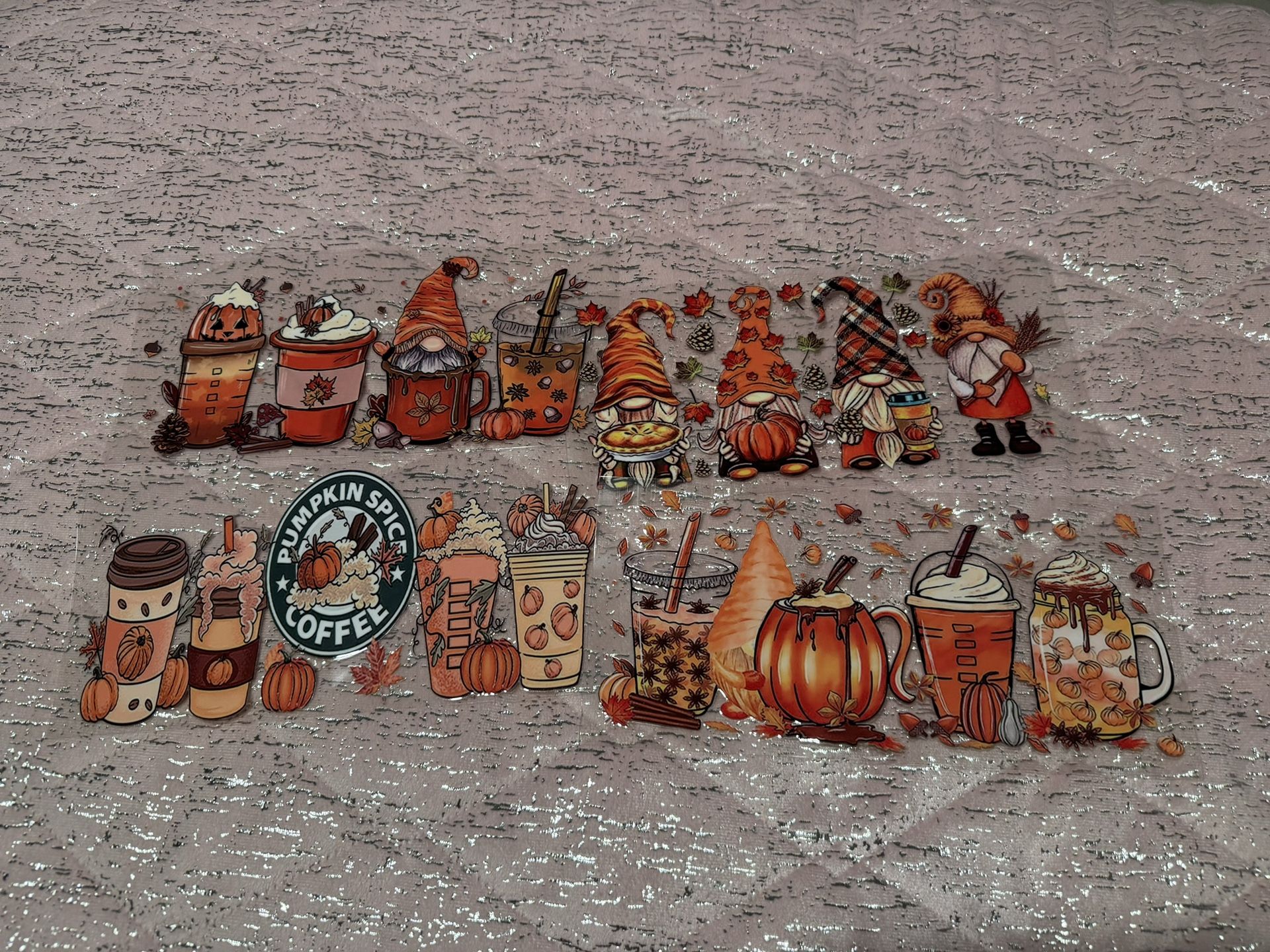 4pcs Halloween Series UV DTF Stickers For Libbey Glass Cup, Waterproof Sticker Set For 16oz Glass Cup, Decorating Cups, Mugs, Bottles, School Supplies