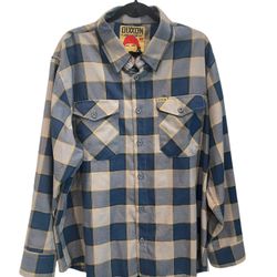 Dixxon Flannel THE PEDRO Shirt Men's 2XL Plaid Long Sleeve Cheech And Chong