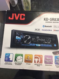 JVC stereo with Bluetooth