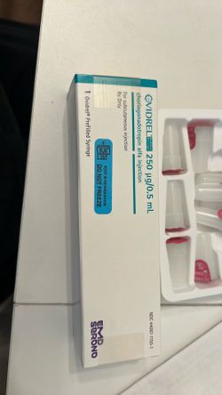 Ovidrel prefilled syringe 0.5ml