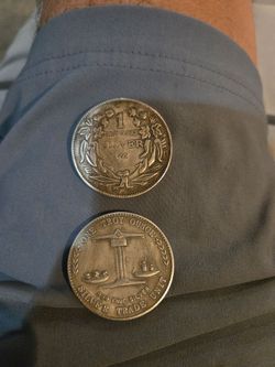 2 - 1oz .999 silver rounds