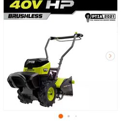 40V HP Brushless 18 in. Battery Powered Rear Tine Tiller (Tool Only)$380
