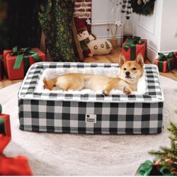 Funny Fuzzy Dog Bed