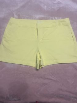 Yellow Women Shorts
