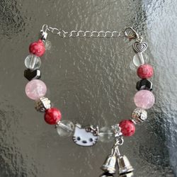 Red Hello Kitty Stainless Steel NEW Bracelet 