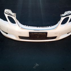 2006-2011 Lexus GS 350 Front Bumper With Fog Lights And Parking Assistance Sensors Oem.