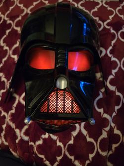 Lighted Darth Vader Helmet