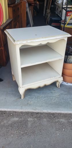 Vintage French Provincial Nightstand 