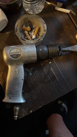 Air chisel, I also have a 3/8 pneumatic impact as well. Make offer for both