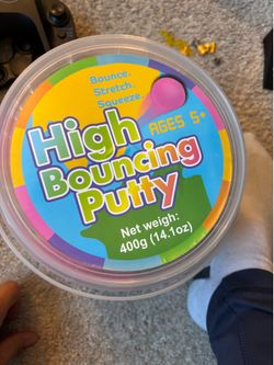 Barry Owens Co. Inc. Rainbow High Bouncing Putty Bucket, Multicolored