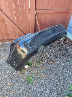 2007 mercedes benz clk 350 rear bumper cover oem