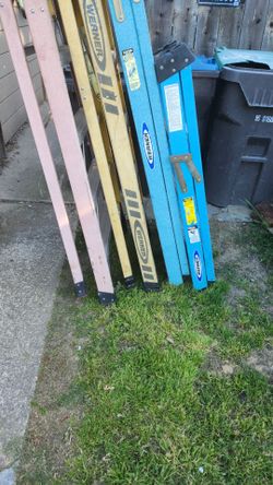 4ft, 8ft & 10ft ladders