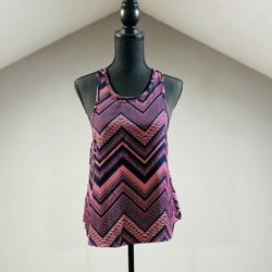 Medium Neon Pink & Blue Tank