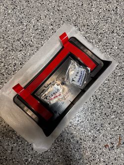 Tesla Model 3 or Y front license plate mount