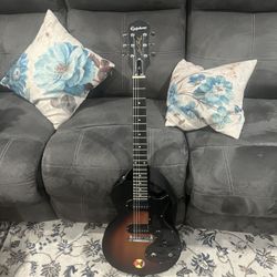 Epiphone Les Paul Electric Guitar with speaker