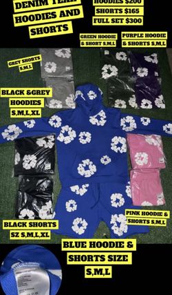 Denim Tears Hoodies And Shorts 